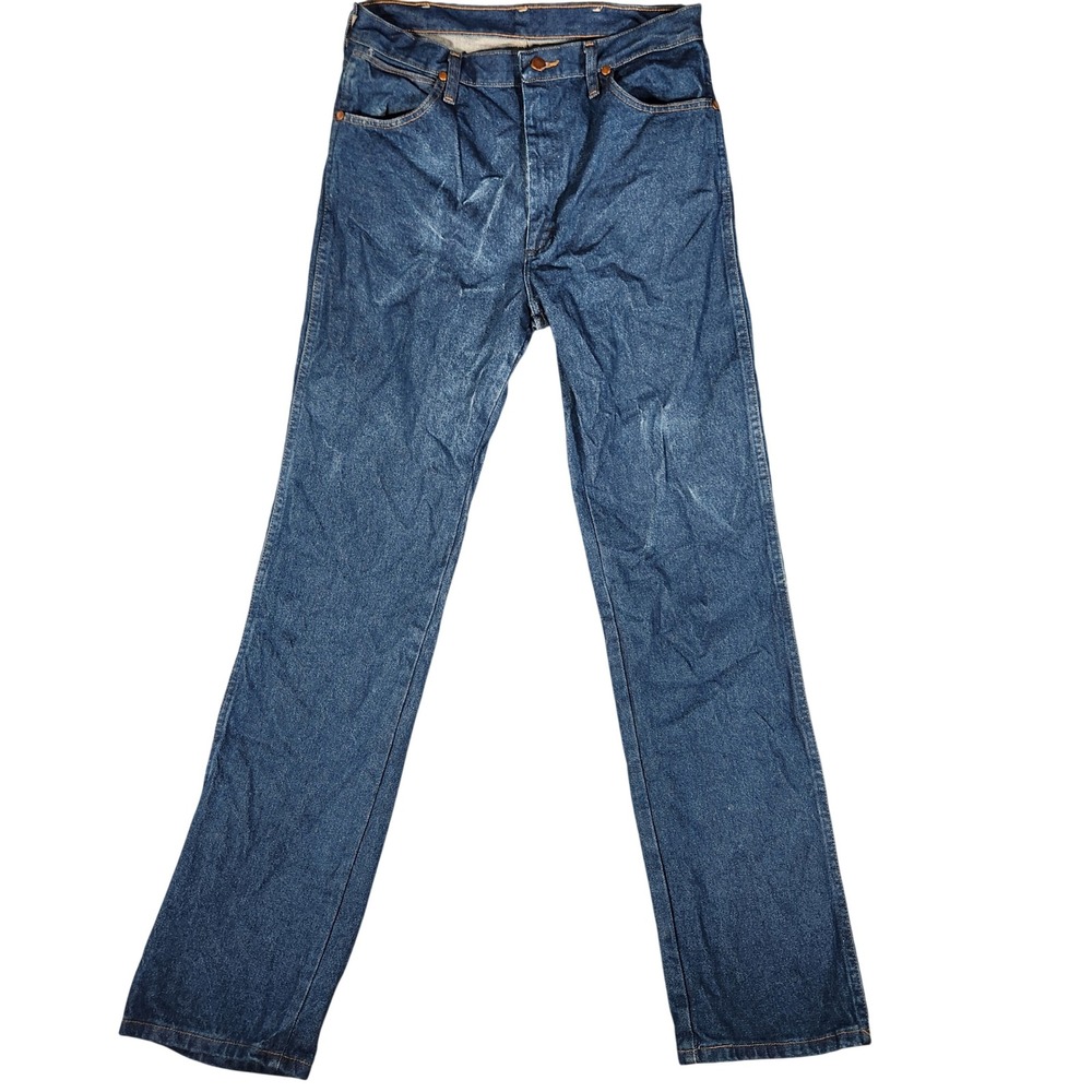 Wrangler Jeans Mens‎ 32x36 Blue Excellent Cowboy Cut Original Fit Straight